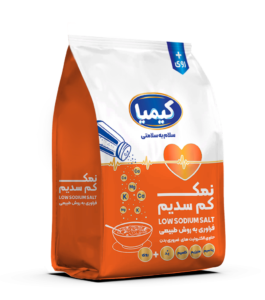 نمک کم سدیم 10 درصد پتاسیم حاوی منیزیم و کلسیم و زینک پک ۱۲ عددی